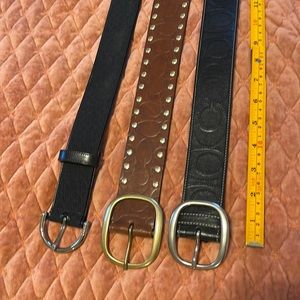 Coach Belts